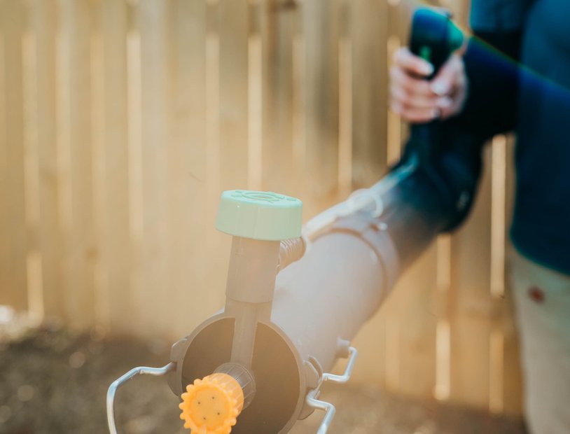 Interior pest treatment in residential home